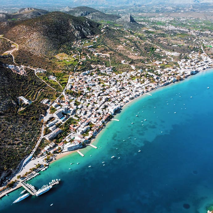 Λιμάνι Τολό Εναέρια Φωτό