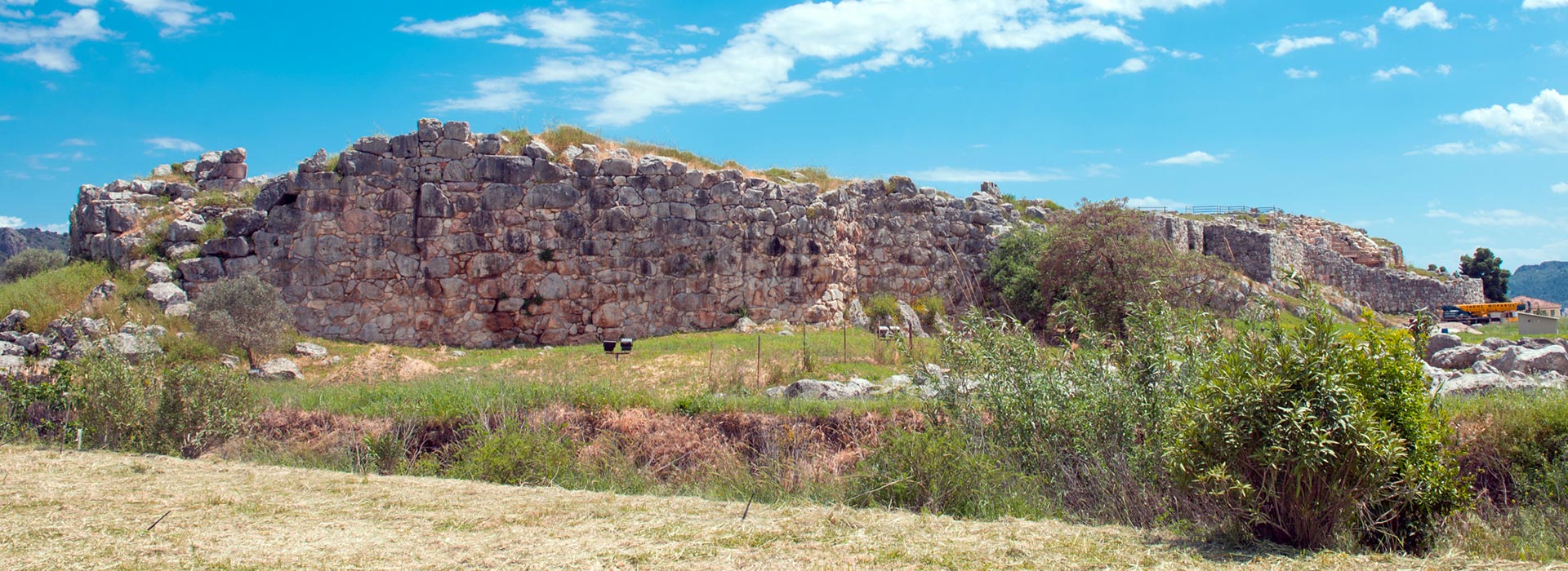 Cyclopean Walls Ancient Tiryns