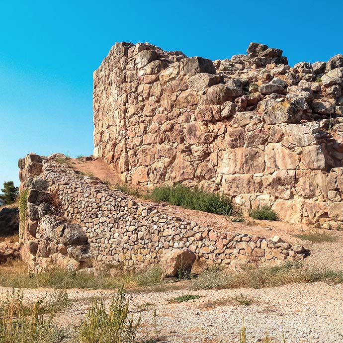 Ancient Mycenaen Citadel Tiryns