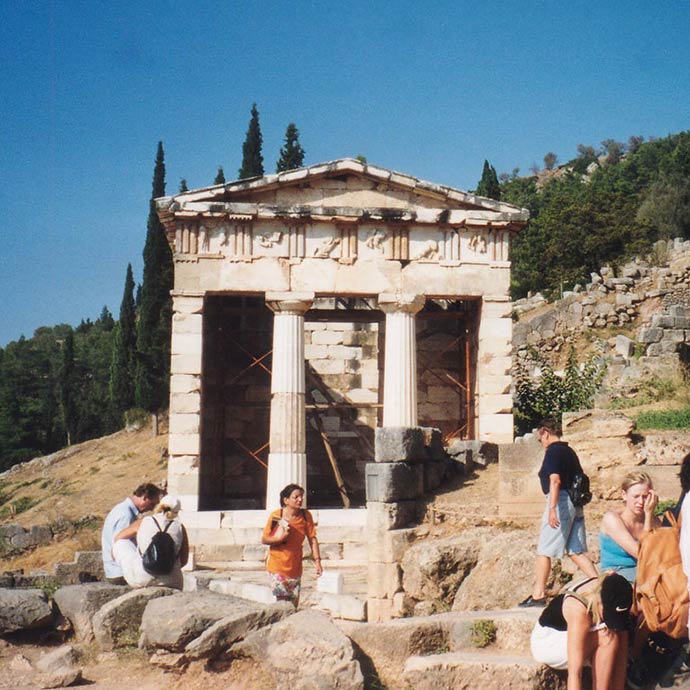 Δελφοί Θησαυρός Αθηναίων