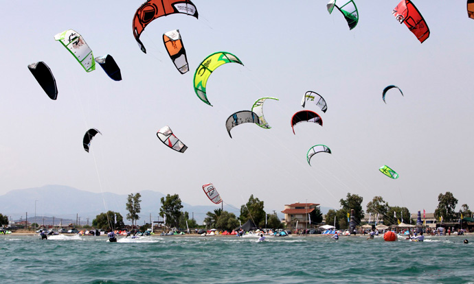 Kitesurf στην Νέα Κίο