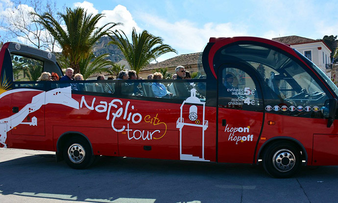 Ξενάγηση στο Ναύπλιο με λεωφορείο