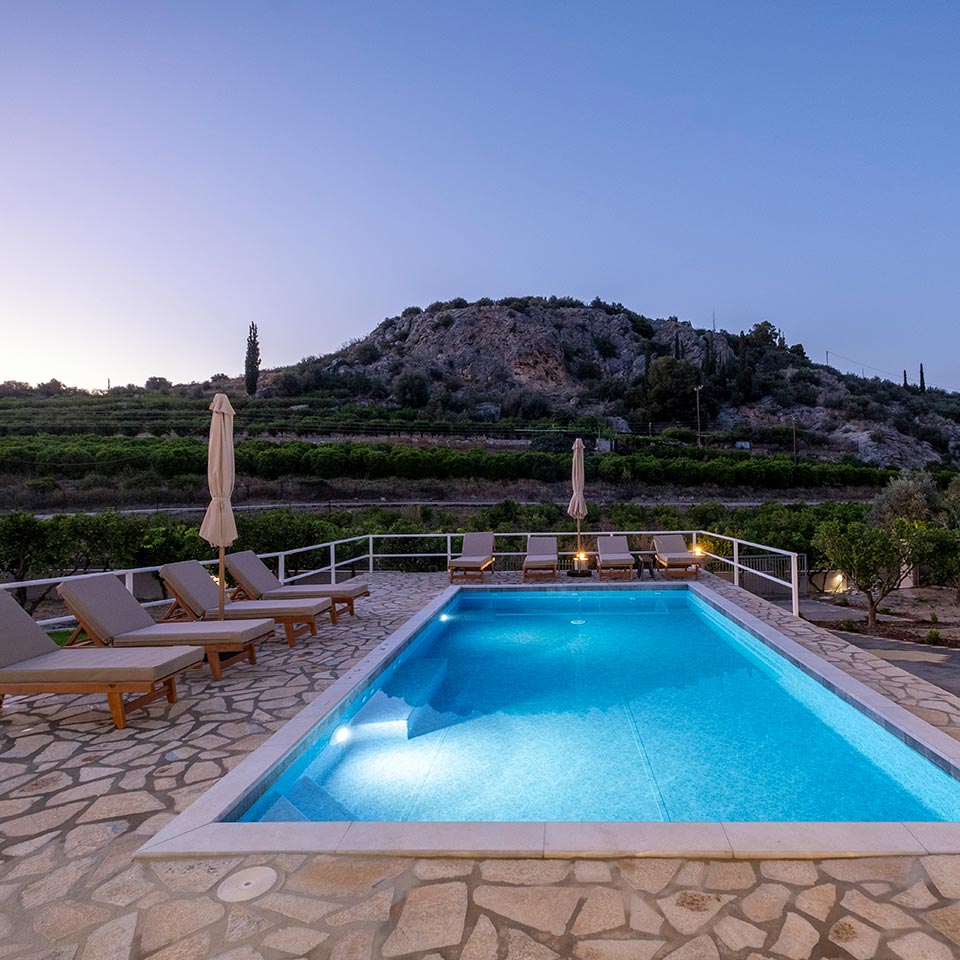 Πισίνα σε Βίλα στο Τολό